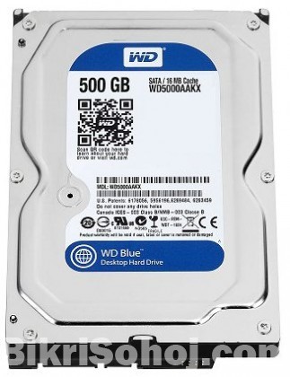 Western Digital WD Blue 500GB Desktop Hard Drive